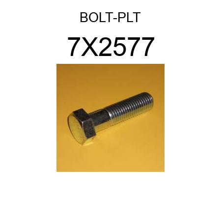 BOLT-PLT 7X2577