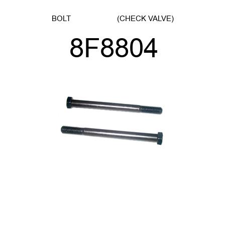 BOLT                       (CHECK VALVE) 8F8804