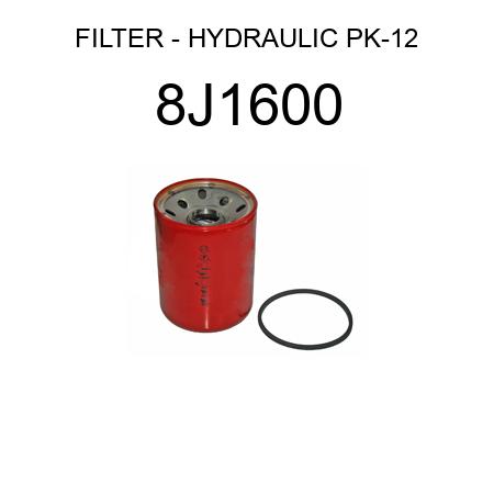 FILTER - HYDRAULIC PK-12 8J1600
