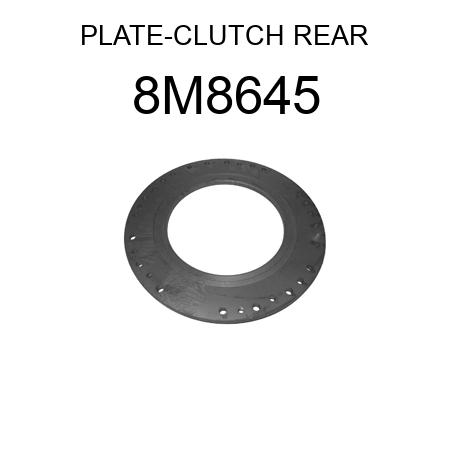 PLATE-CLUTCH REAR 8M8645