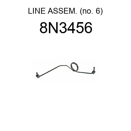LINE ASSEM. (no. 6) 8N3456