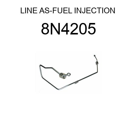 LINE AS-FUEL INJECTION 8N4205