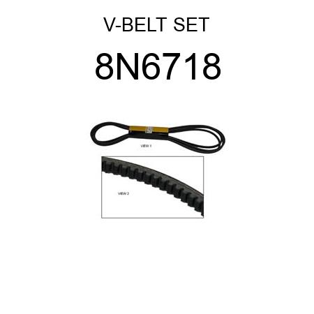 V-BELT SET 8N6718