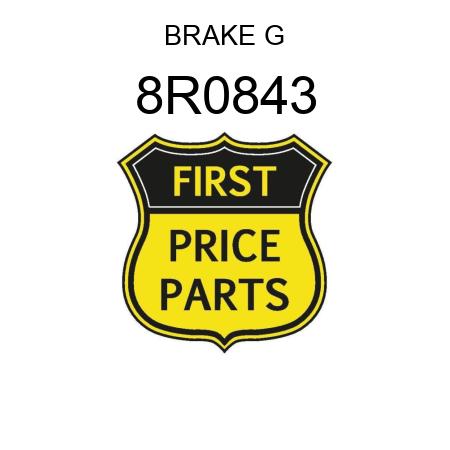 BRAKE G 8R0843