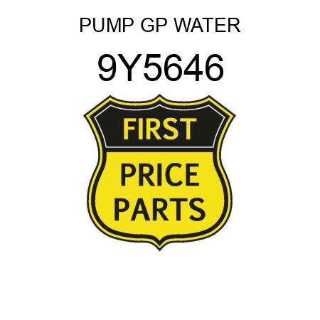 PUMP GP WATER 9Y5646