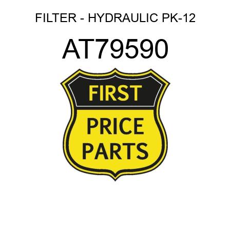 FILTER - HYDRAULIC PK-12 AT79590