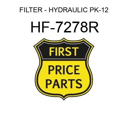 FILTER - HYDRAULIC PK-12 HF-7278R