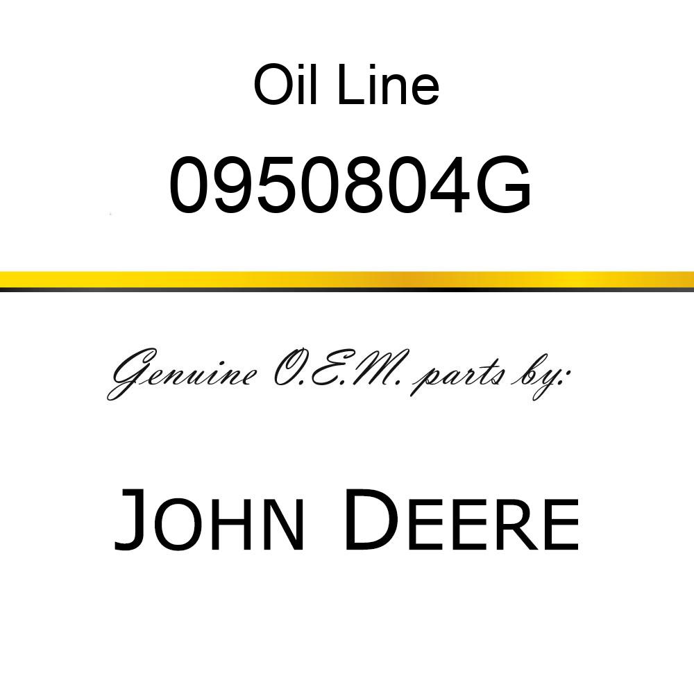 Oil Line - OIL LINE 0950804G