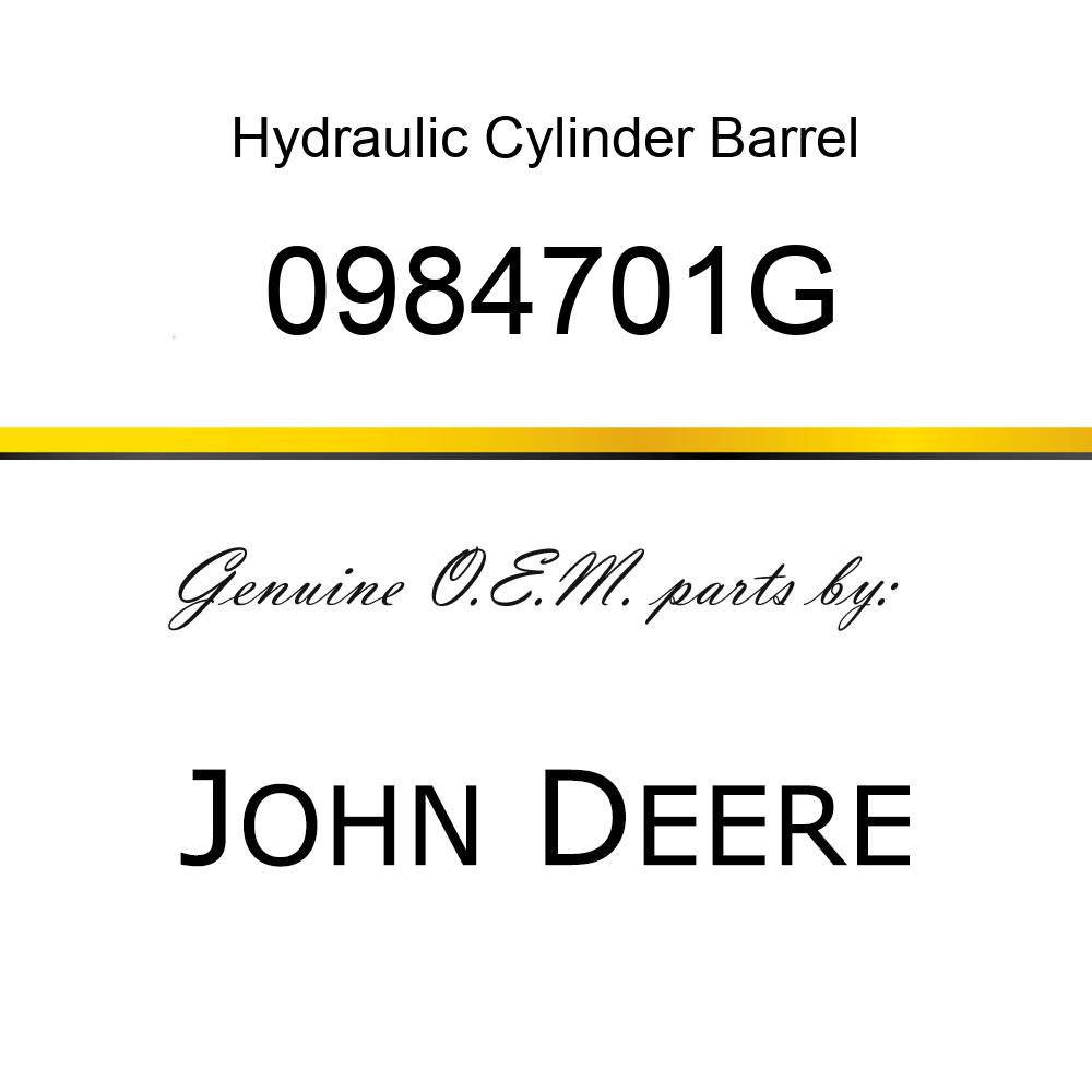 Hydraulic Cylinder Barrel - BARREL, HYD CYLINDER 0984701G