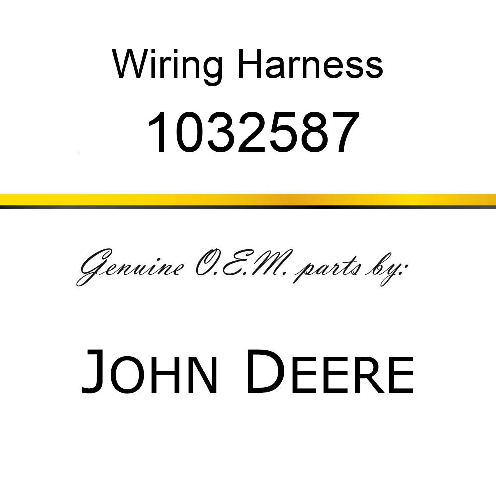 Wiring Harness - HARNESSWIRE 1032587