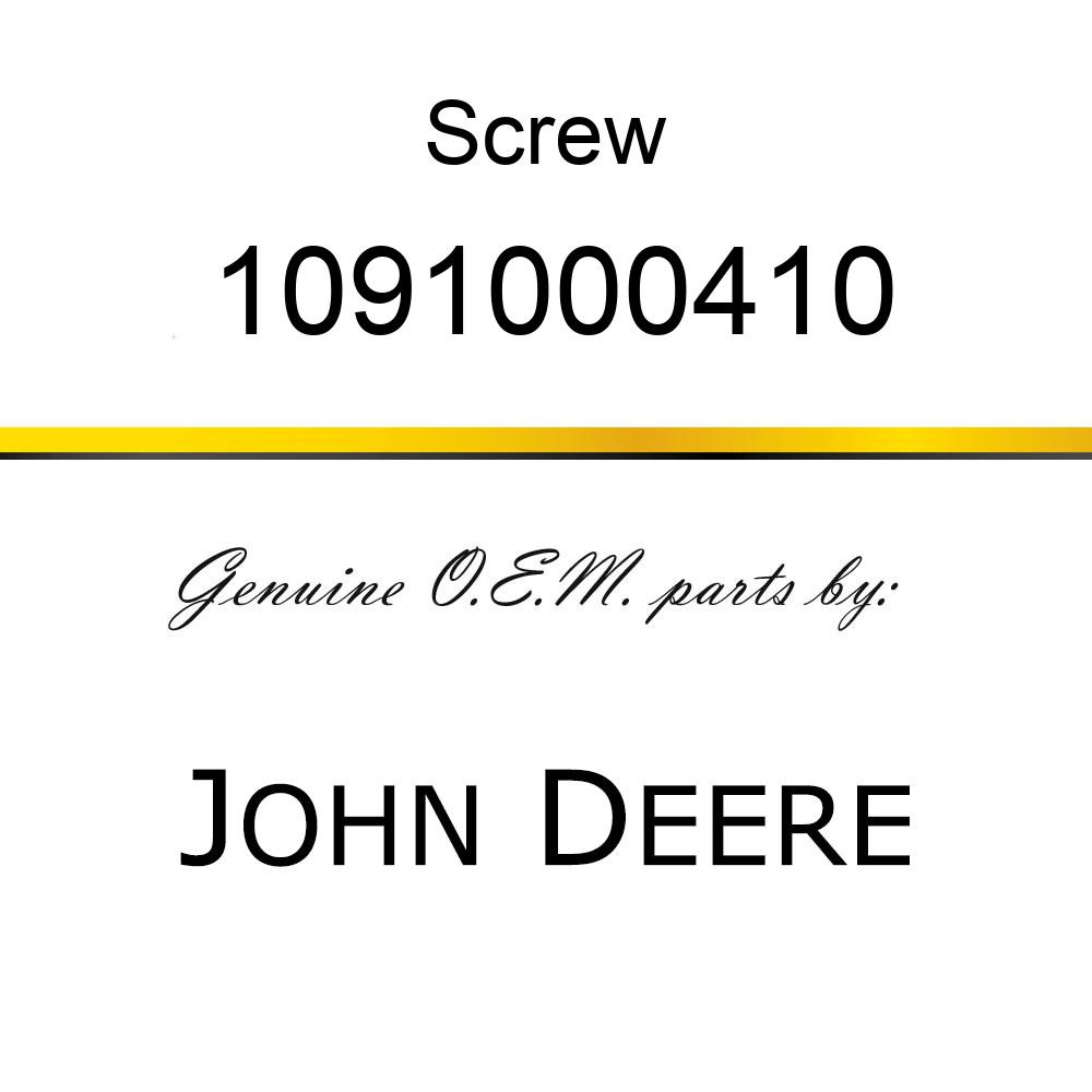 Screw - SCREW, THRUST BRG,TURBO 1091000410