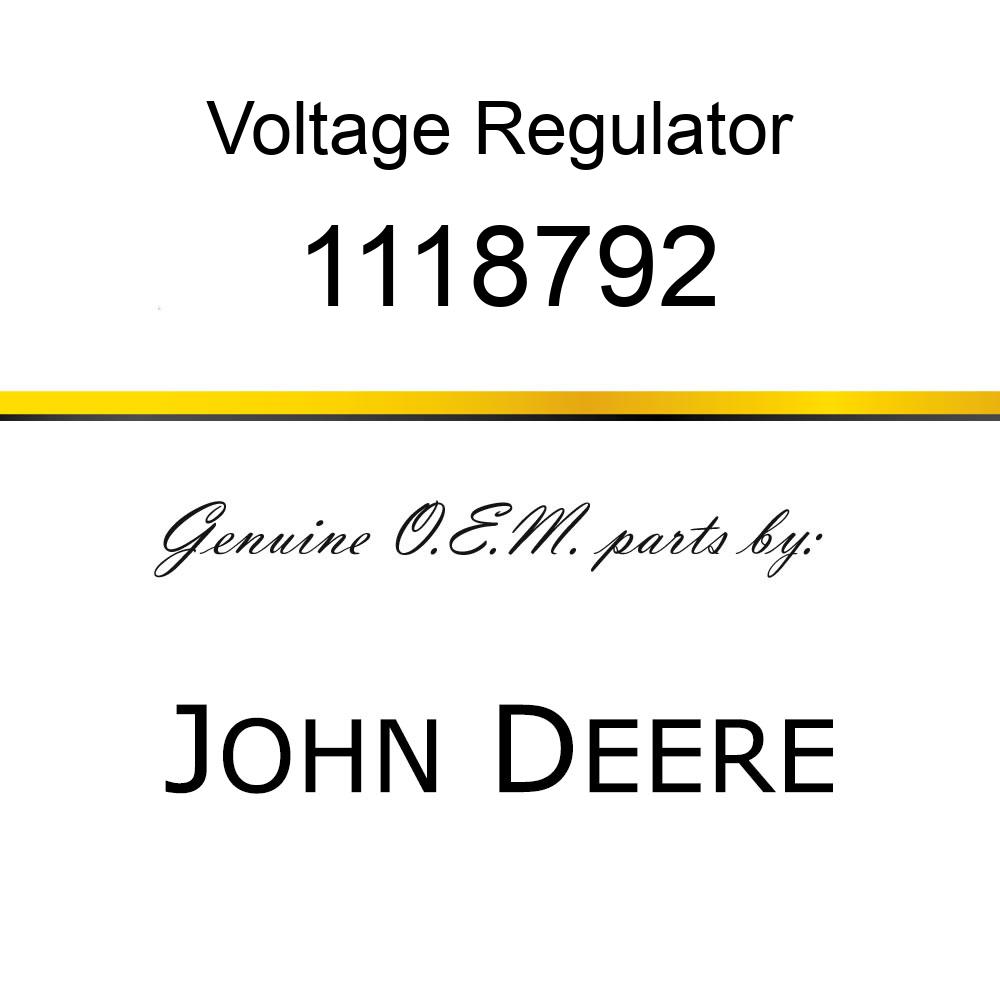Voltage Regulator - REGULATOR 1118792