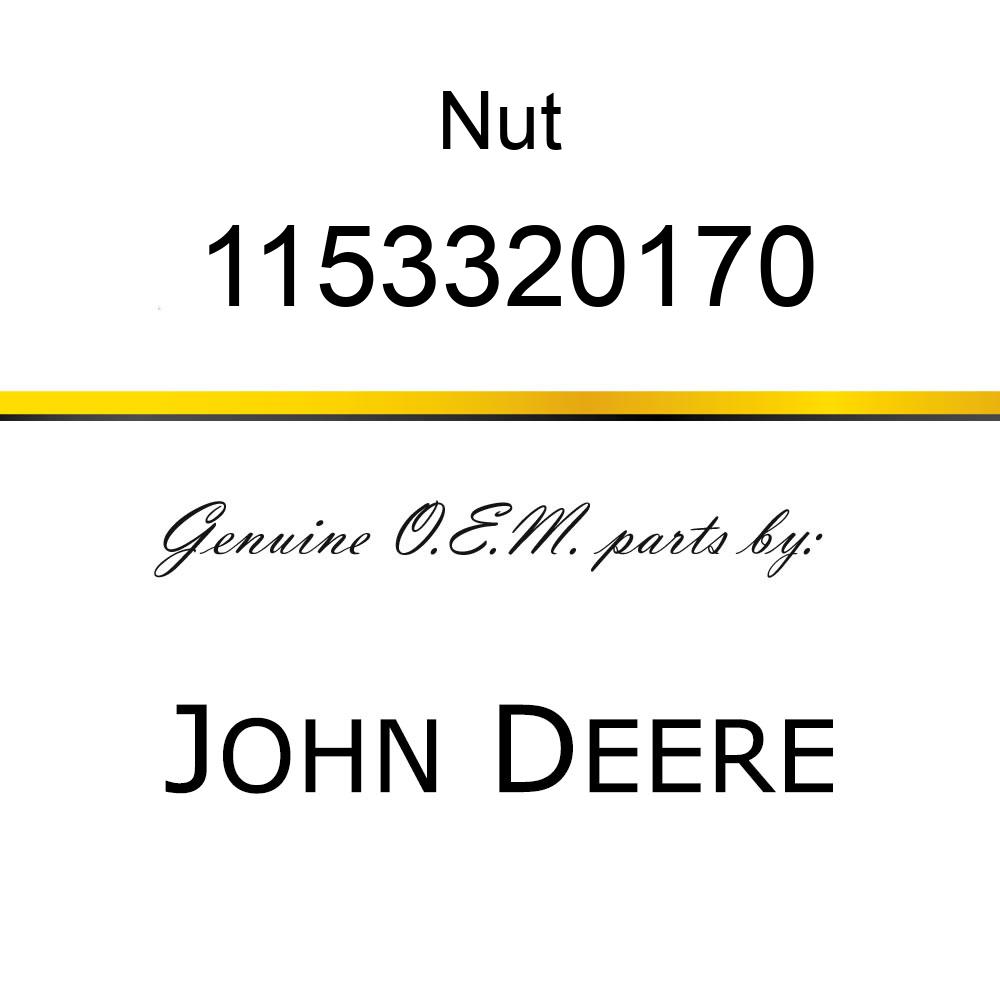 Nut - NUT, NOZZL 1153320170