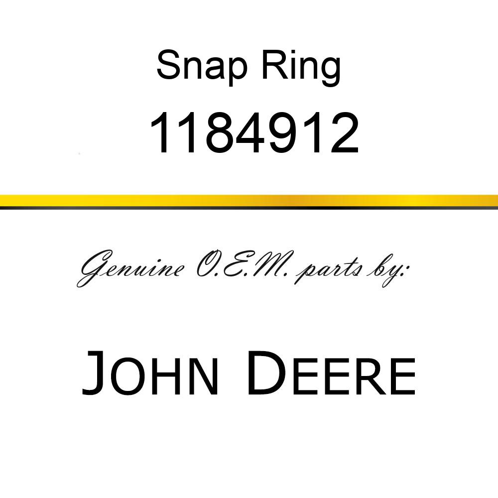 Snap Ring - RINGRETAINING 1184912