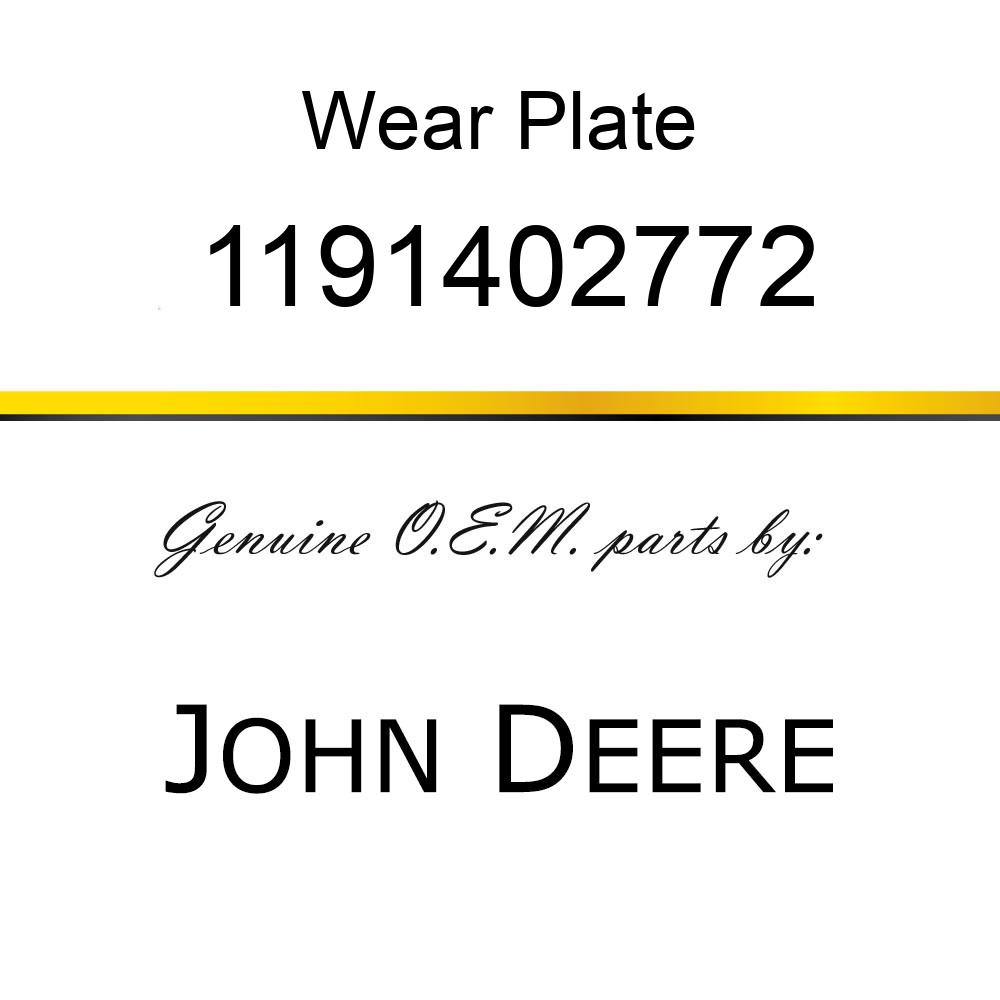 Wear Plate - WEARPLATE ASSY- TOE (LA) 1191402772