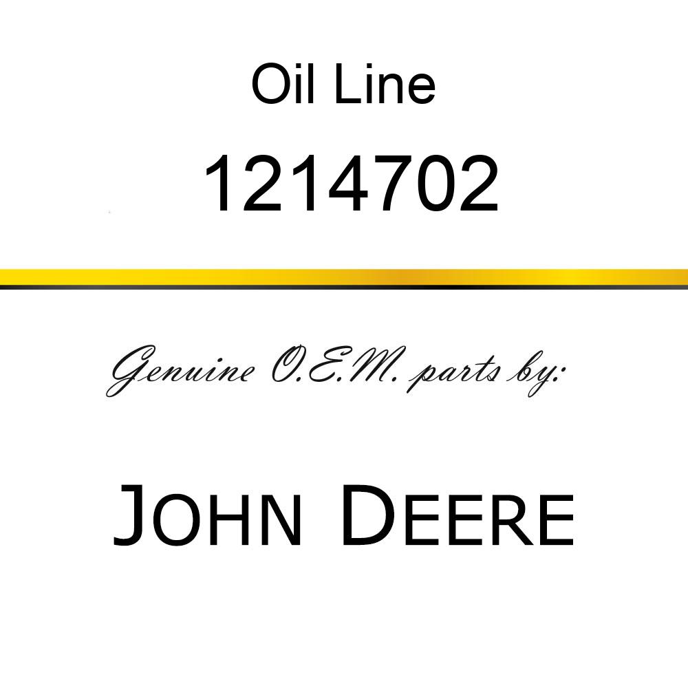 Oil Line - PIPE ASSY 1214702