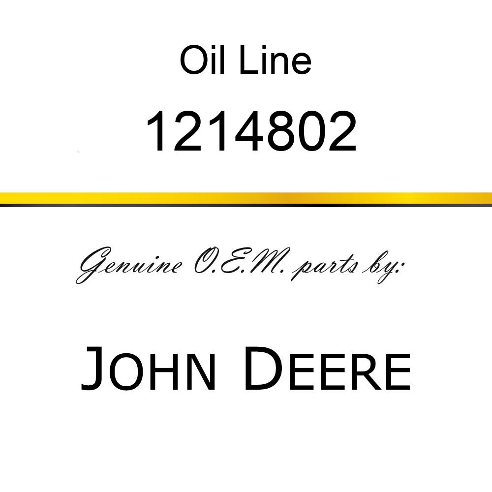 Oil Line - PIPE ASSY 1214802