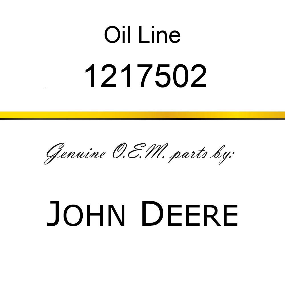 Oil Line - PIPE ASSY 1217502