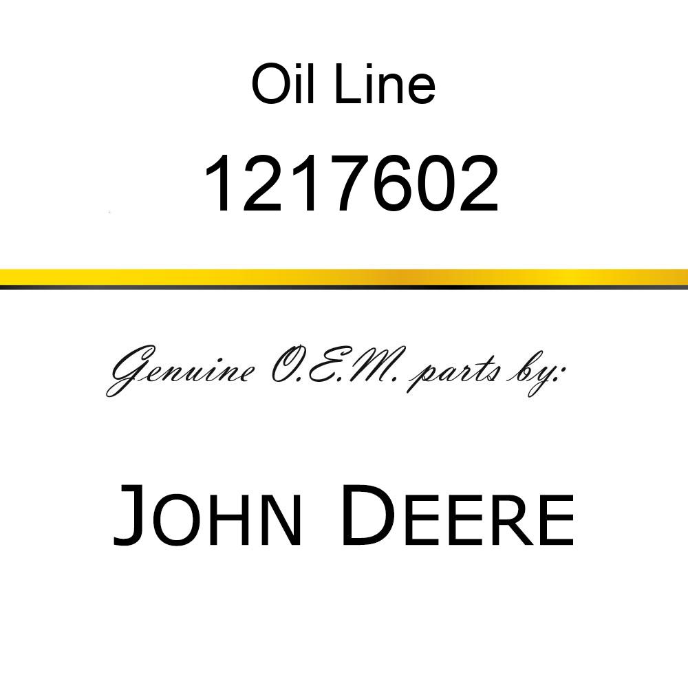 Oil Line - PIPE ASSY 1217602