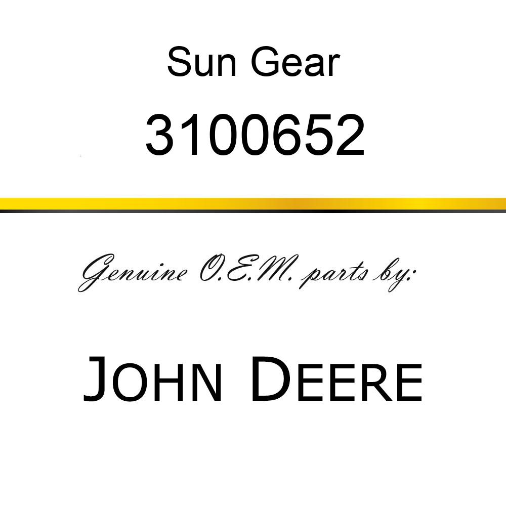 Sun Gear - GEARSUN 3100652
