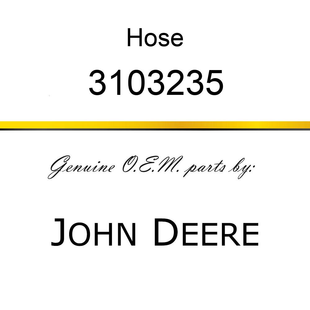Hose - HOSEWATER 3103235