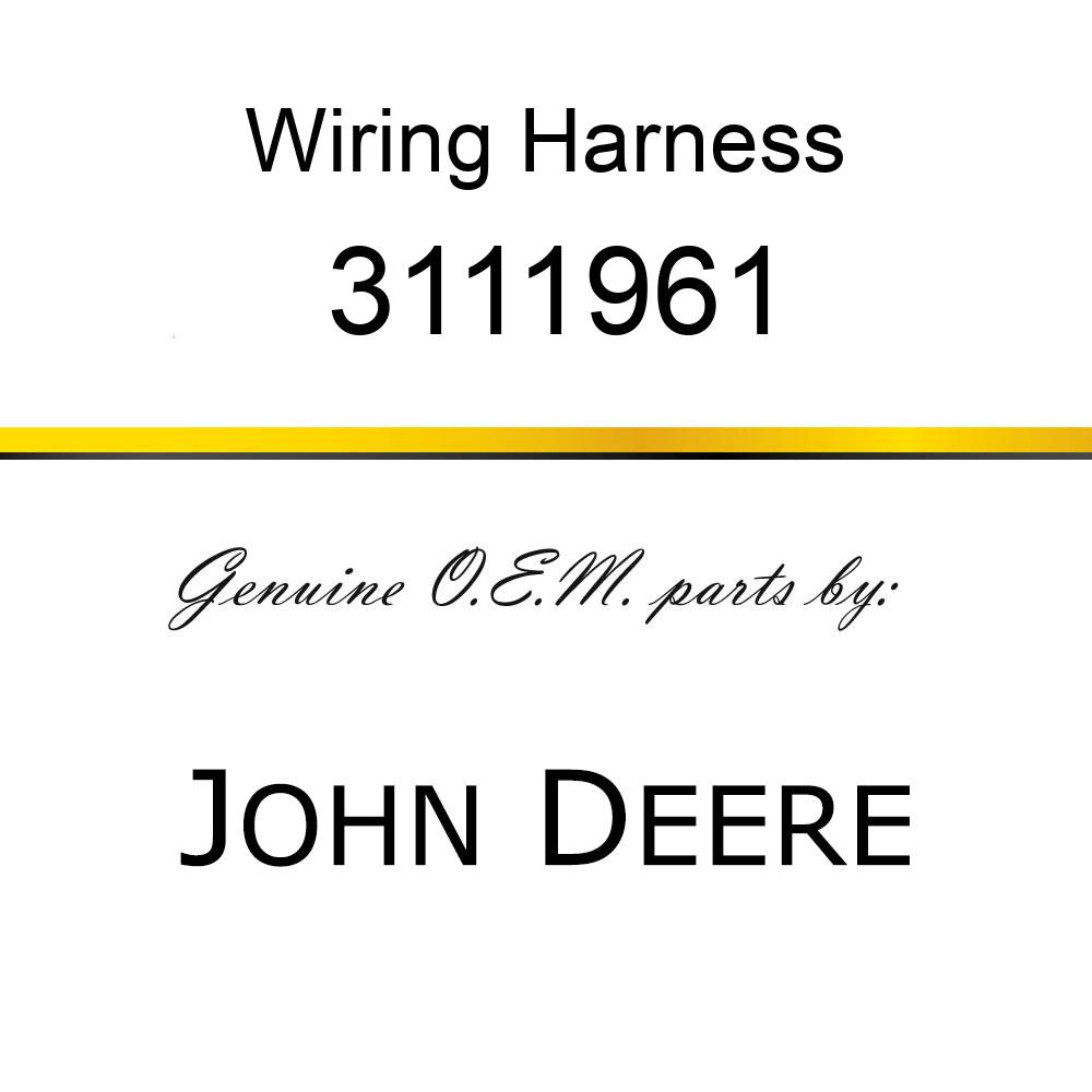 Wiring Harness - HARNESSWIRE 3111961