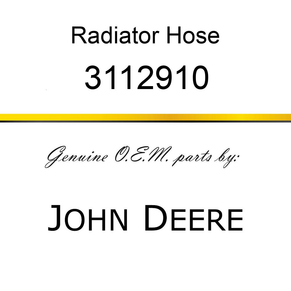 Radiator Hose - HOSEWATER 3112910