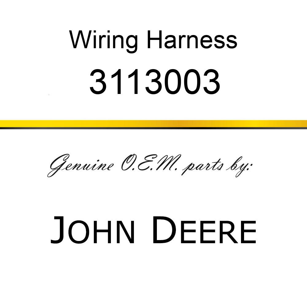 Wiring Harness - ENGINE HARNESS 3113003