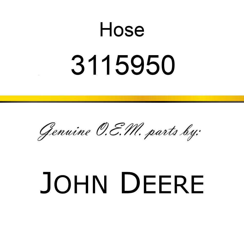 Hose - HOSE, RUBBER 3115950
