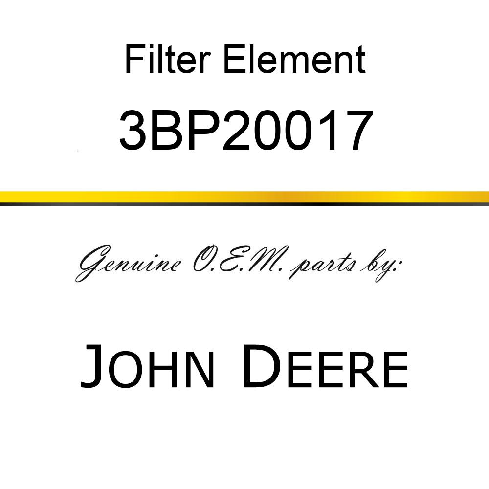 Filter Element - OIL FILTER CORE (PAPER) 3BP20017