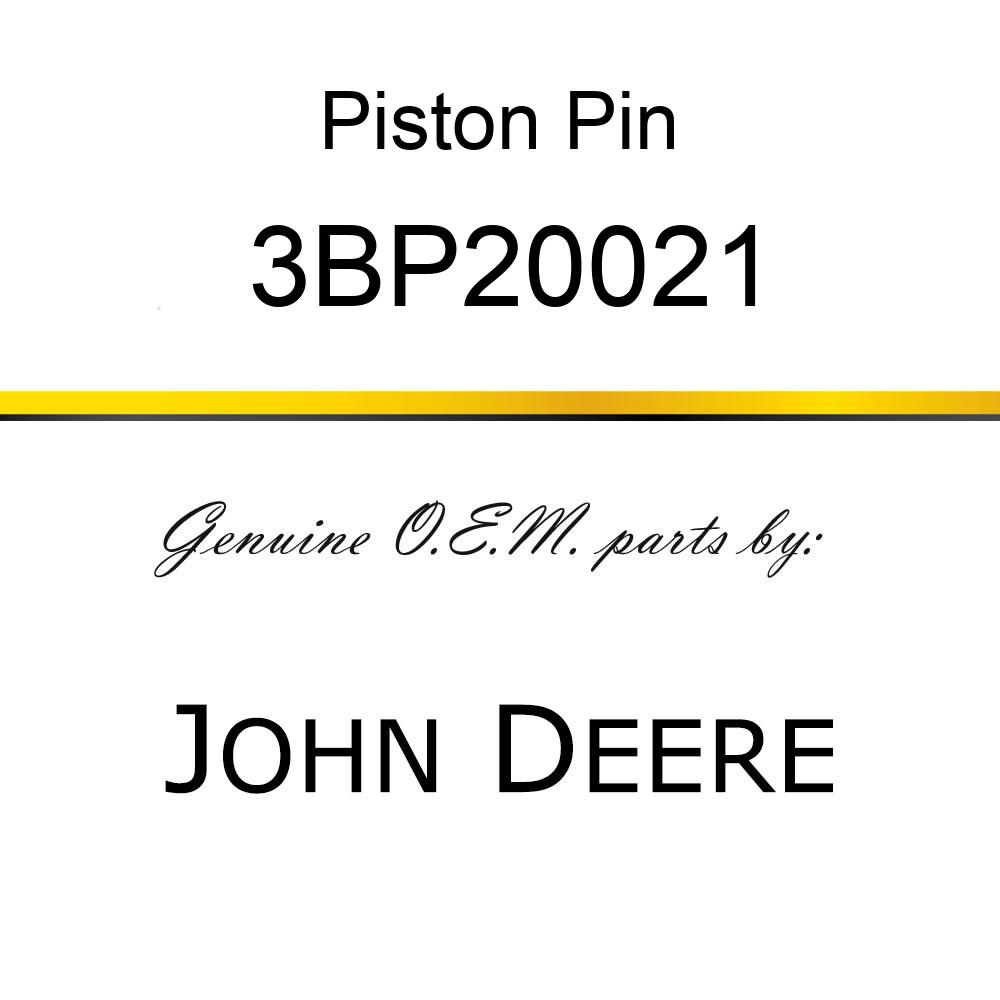 Piston Pin - PISTON PIN 3BP20021