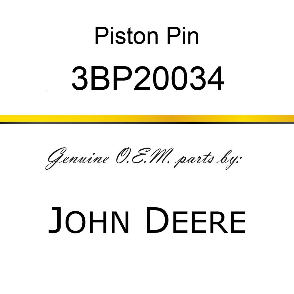 Piston Pin - PISTON PIN 3BP20034