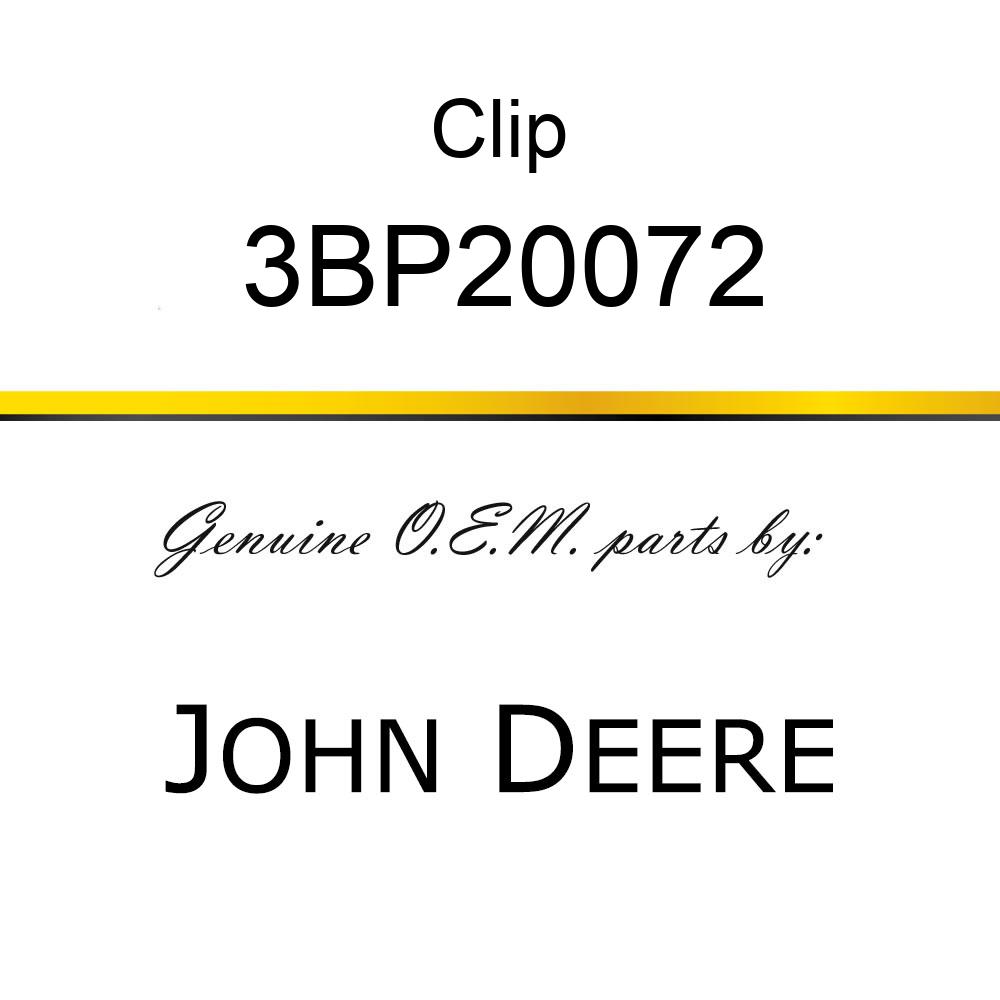 Clip - VALVE CLAMP 3BP20072