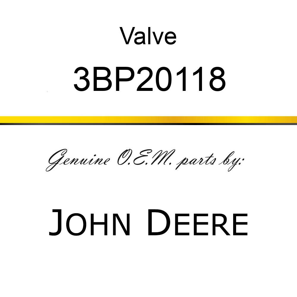 Valve - EXTERNAL DISTRIBUTOR ASSEMBLY 3BP20118