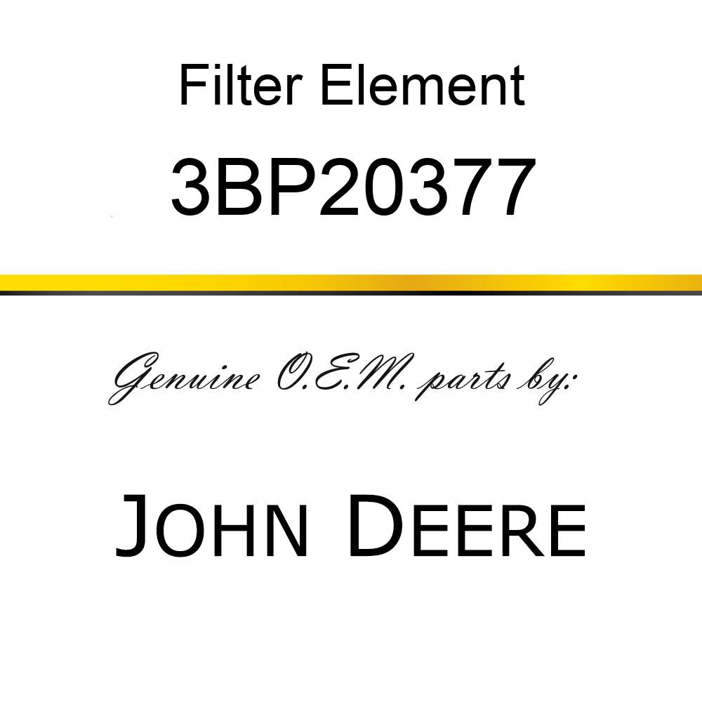 Filter Element - OIL FILTER 3BP20377