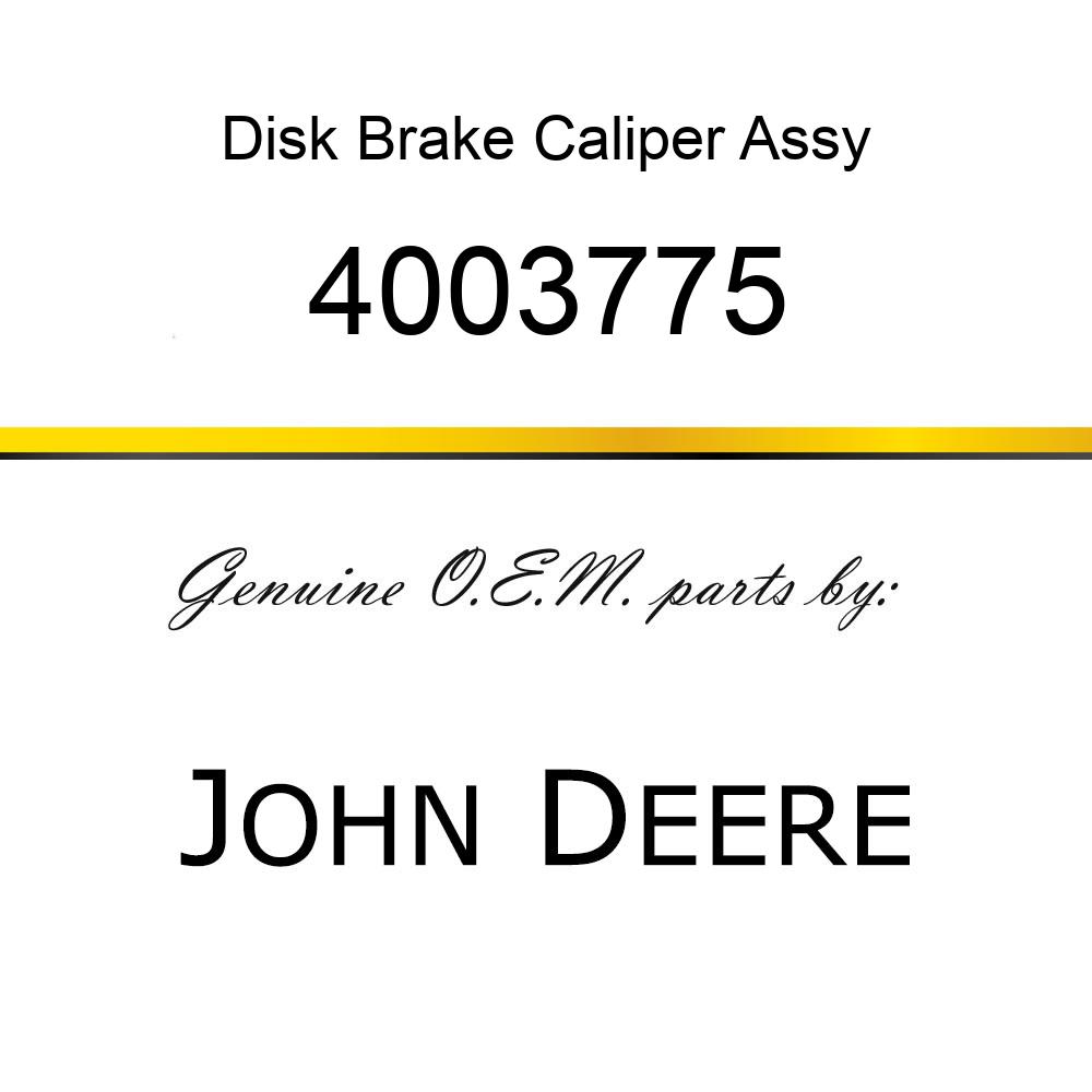 Disk Brake Caliper Assy - CALIPER, ASM 4003775