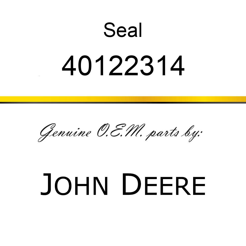 Seal - SEAL, DIAPHRAGM 40122314