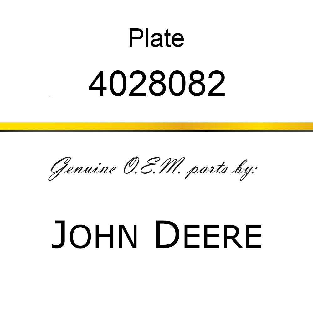 Plate - PLATE, DRIVE ASM 4028082