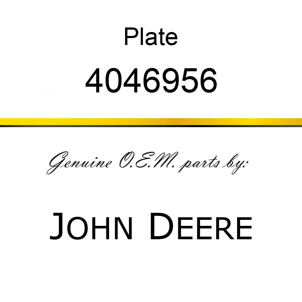 Plate - PLATE, DRIVE ASM 4046956