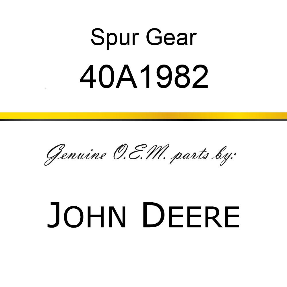 Gear - GEAR DR 40A1982