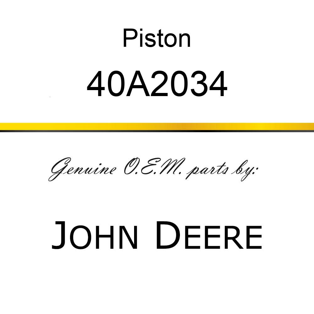 Piston - PISTON CLUTCH 40A2034