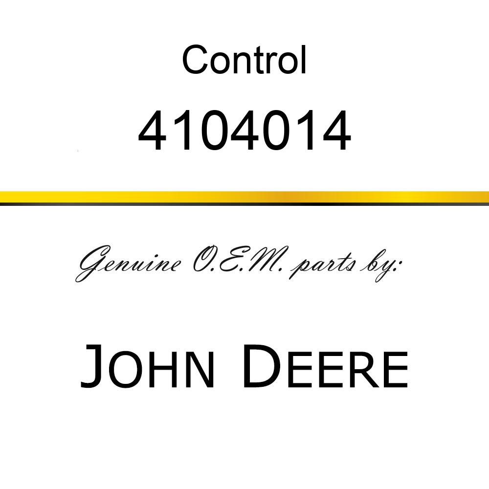 Control - ASM CONTROL VALVE 4104014