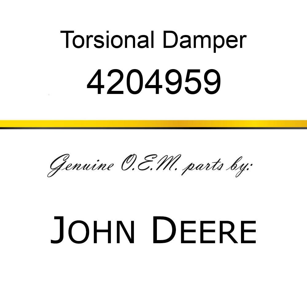 Torsional Damper - DAMPER 4204959