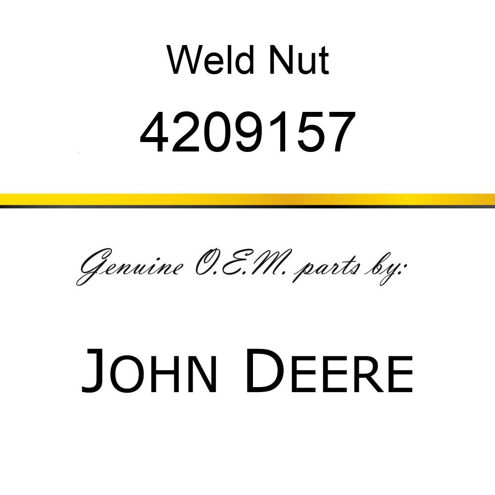 Weld Nut - SPRING, DISC 4209157