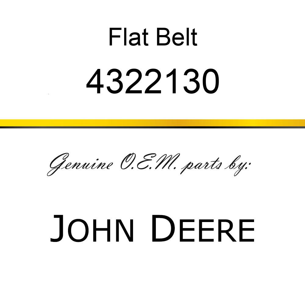 Flat Belt - BELT,FAN 4322130