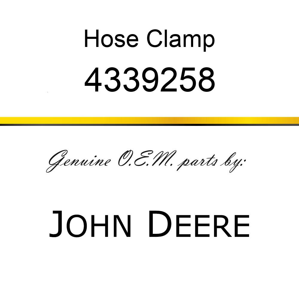 Hose Clamp - CLAMP,HOSE 4339258