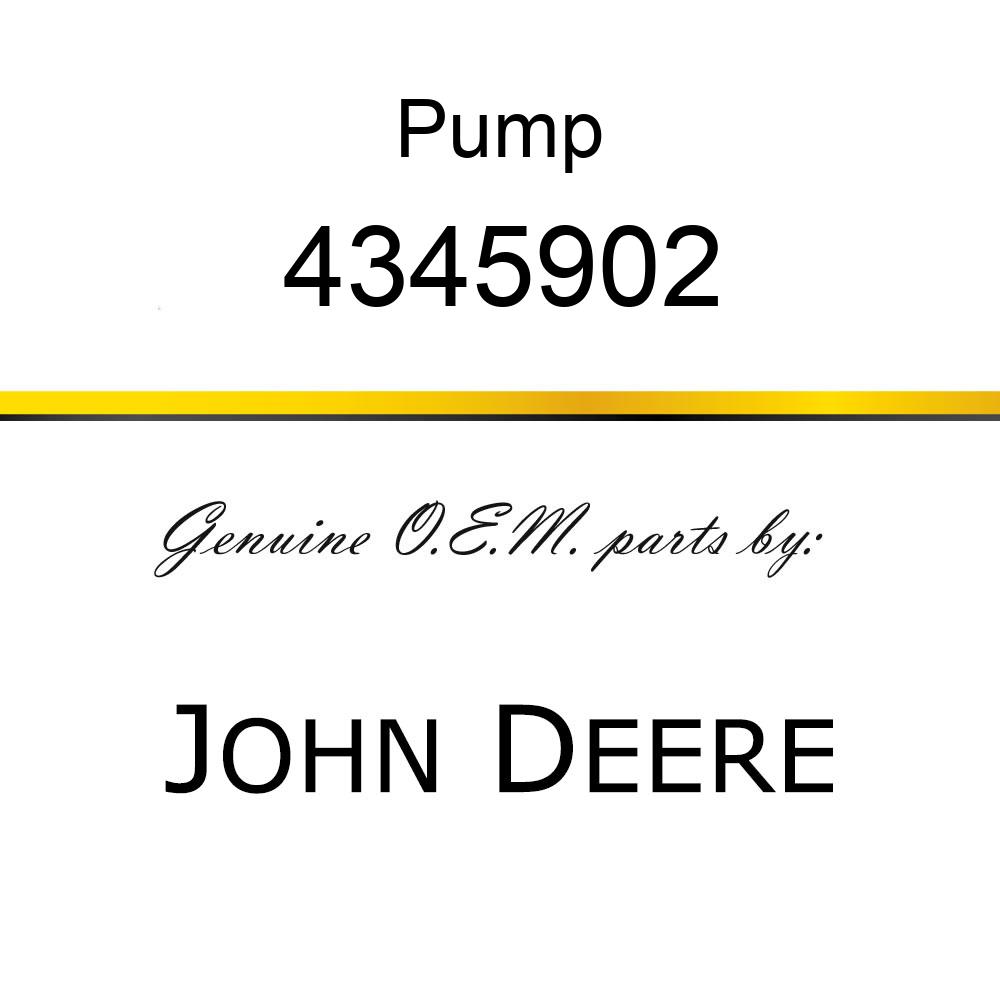 Pump - PUMP 4345902