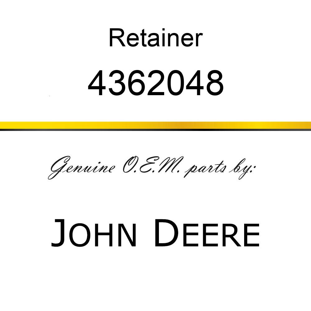 Retainer - RING,STOPPER 4362048