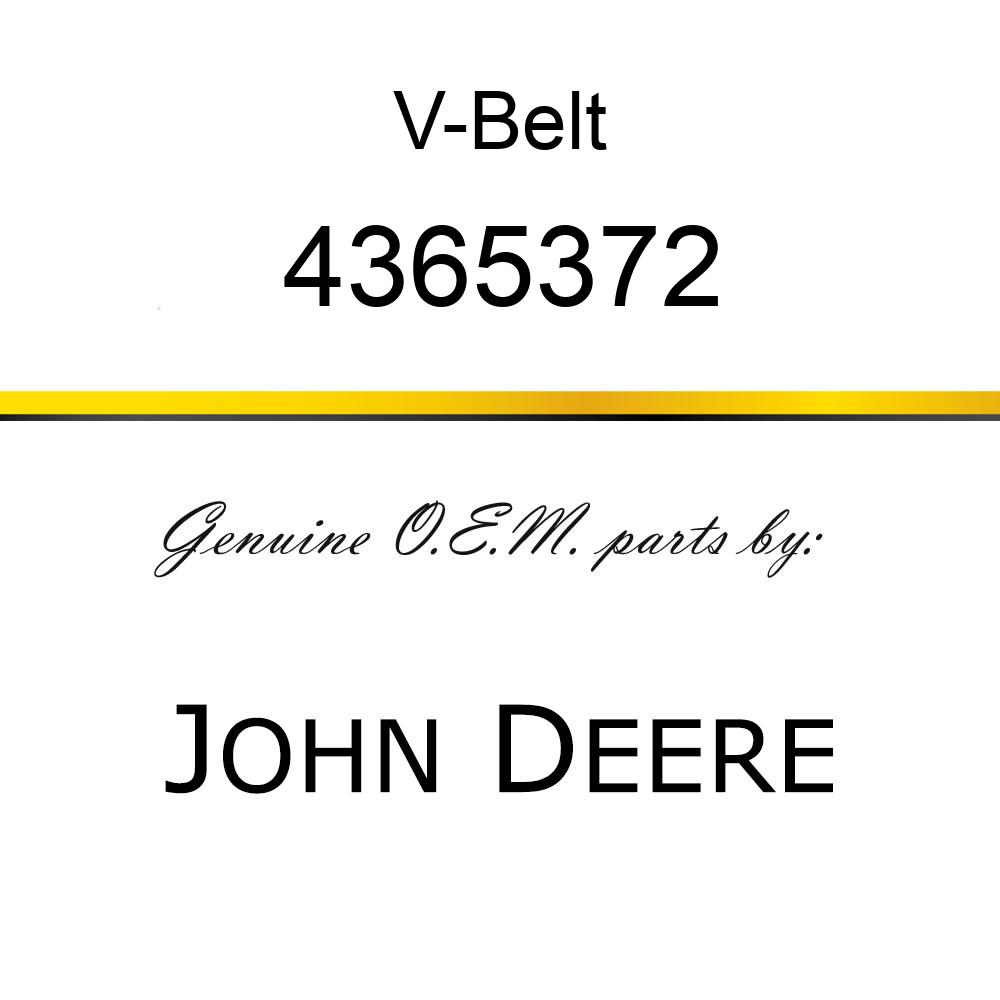 V-Belt - BELT,V 4365372