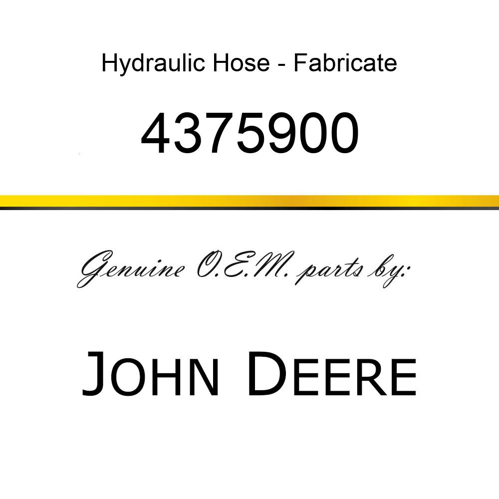 Hydraulic Hose - HOSE (D52) 4375900